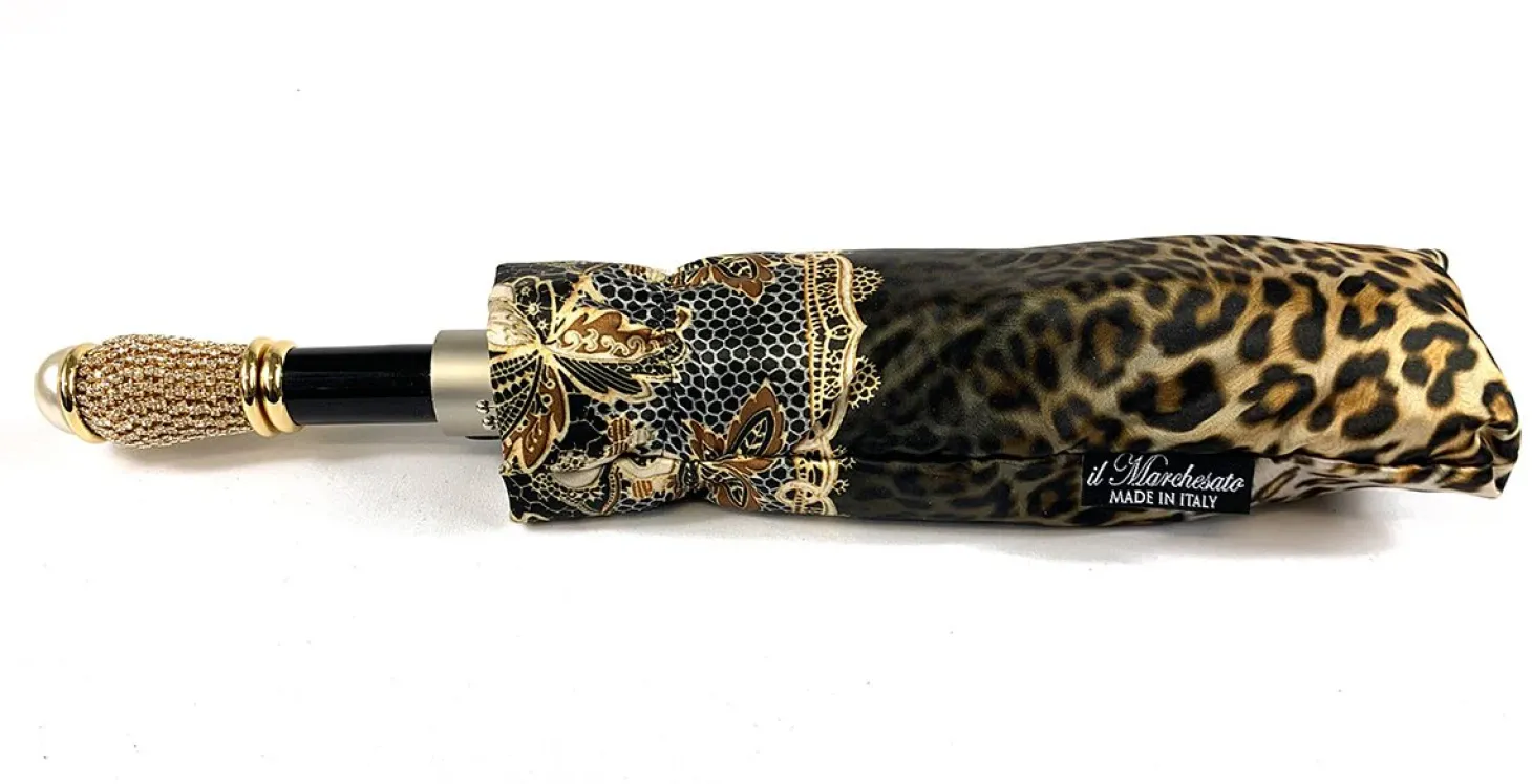Animalier Women's Folding Umbrella