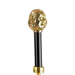 Artistic Paisley Umbrella with Luxurious "The Four Noble Truths" Handl
