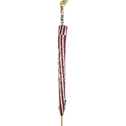 Automatic umbrella with 24K goldplated pointed handle