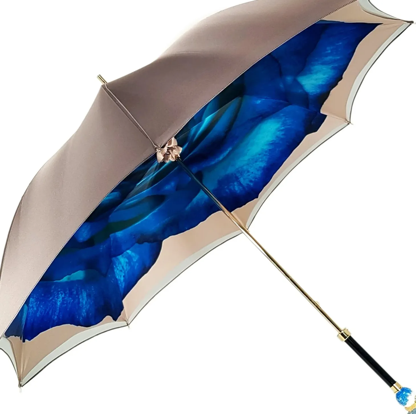 Awesome Dolphin Umbrella - Blue Rose Inside