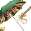 Awesome Green Women's Umbrella with Printed Geometric Design Ladies Fashion Umbrella