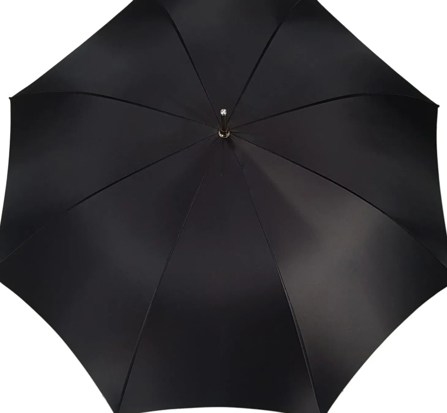Beautiful Double Canopy Umbrella in a Luxurious Green Colored Polyeste