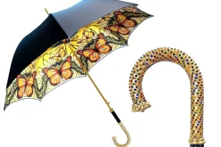 Beautiful Double Canopy Umbrella with butterfly design