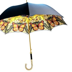 Beautiful Double Canopy Umbrella with butterfly design