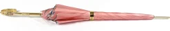 Beautiful Double Canopy Umbrella in a Luxurious Pink Satin