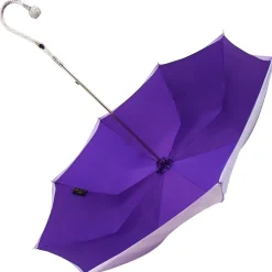 Beautiful Double Cloth Lilac Women's Umbrella, Italian style Fashionable umbrella