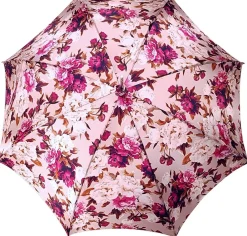 Beautiful Pink Flowered Parasol