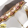 Beautiful Red Women's Umbrella with Printed Peacock Design Hight Quality Luxury Umbrella