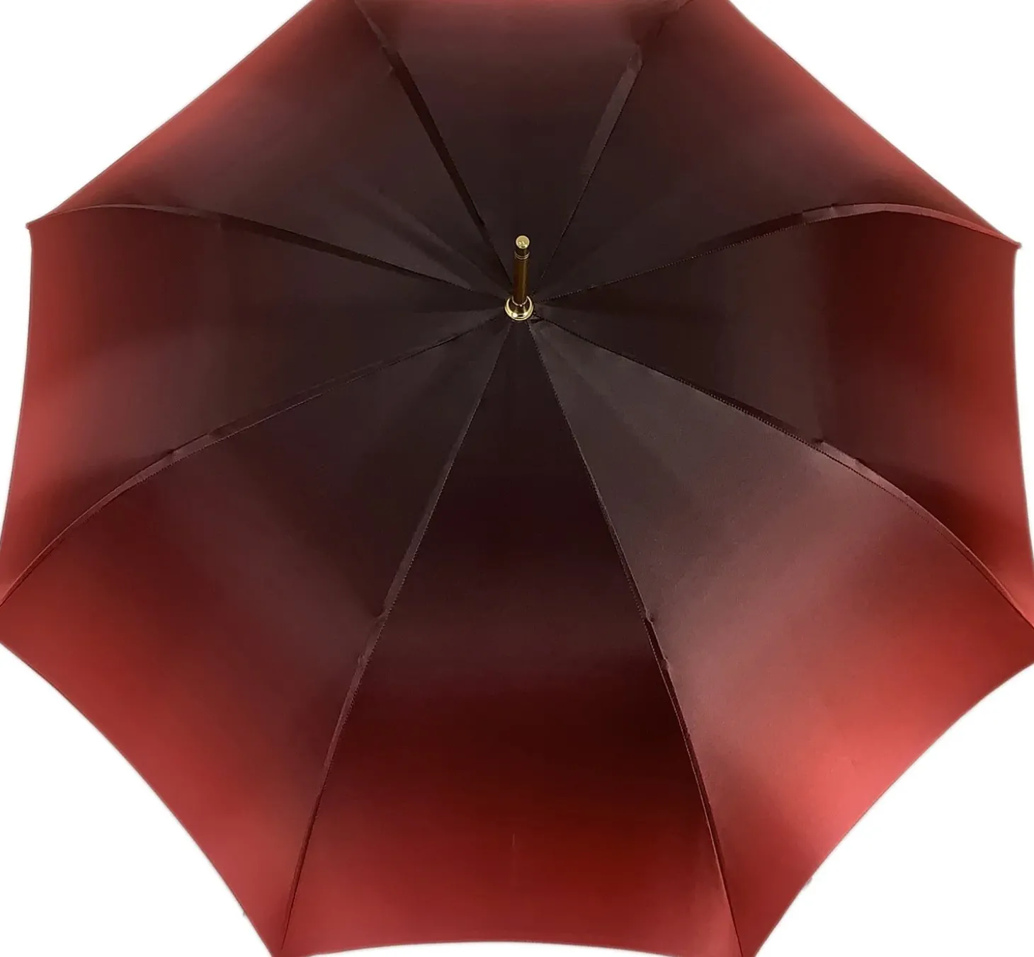 Beautiful Red Women's Umbrella with Printed Peacock Design Hight Quality Luxury Umbrella