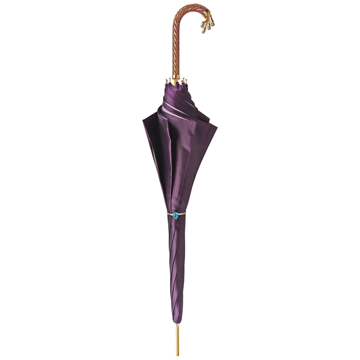 Beautiful umbrella with Amethyst crystals