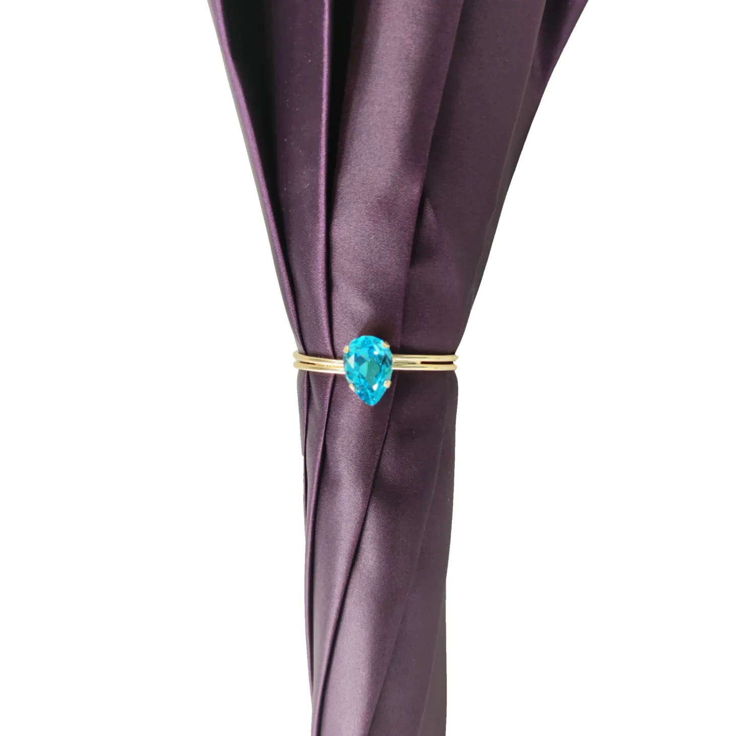 Beautiful umbrella with Amethyst crystals
