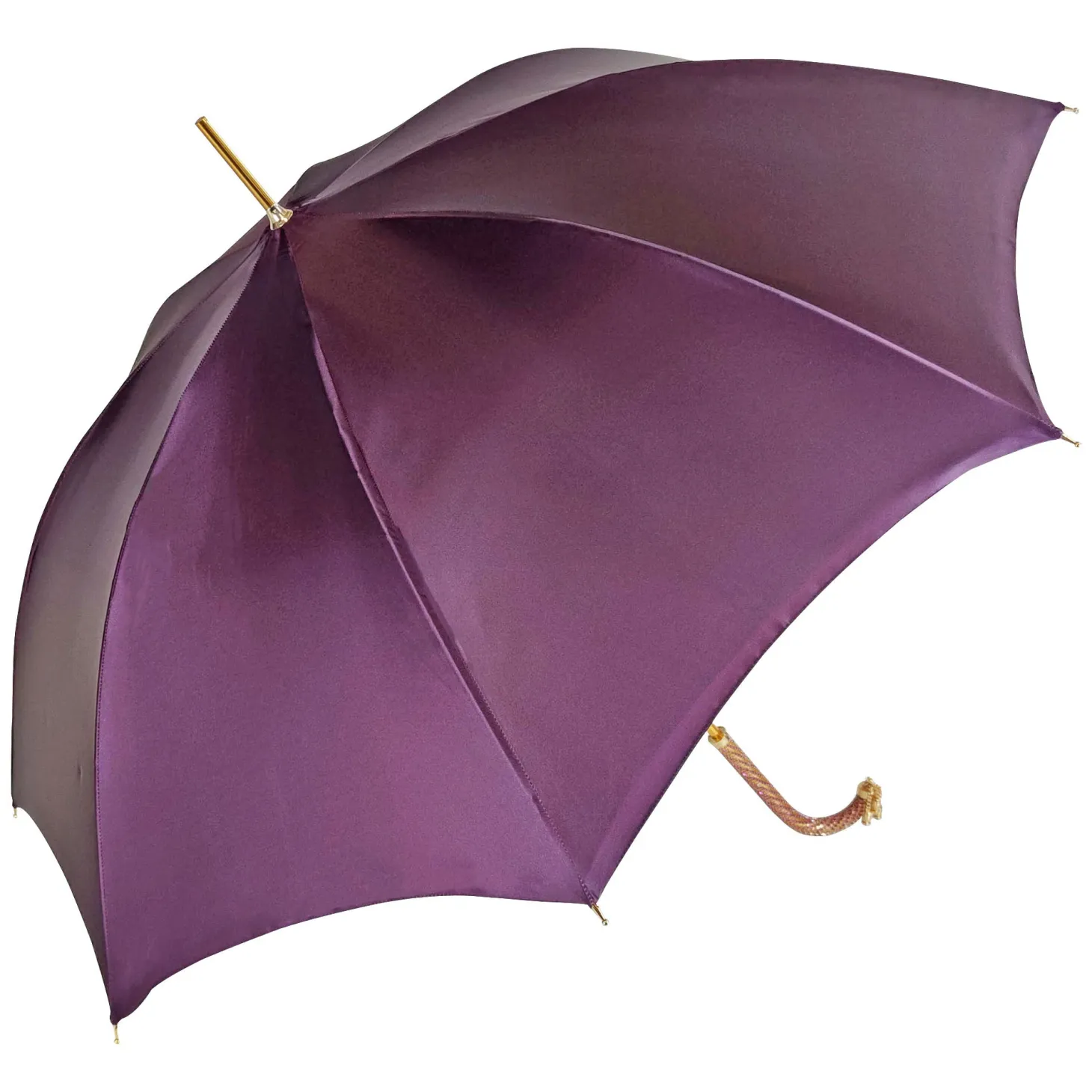 Beautiful umbrella with Amethyst crystals