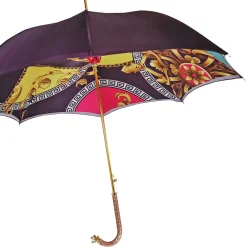Beautiful umbrella with Amethyst crystals