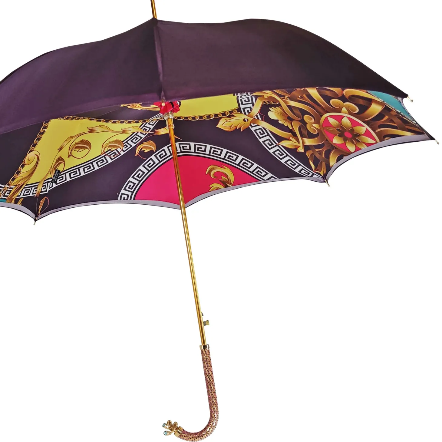 Beautiful umbrella with Amethyst crystals