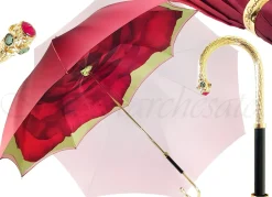 Beautiful Umbrella With Rose Design