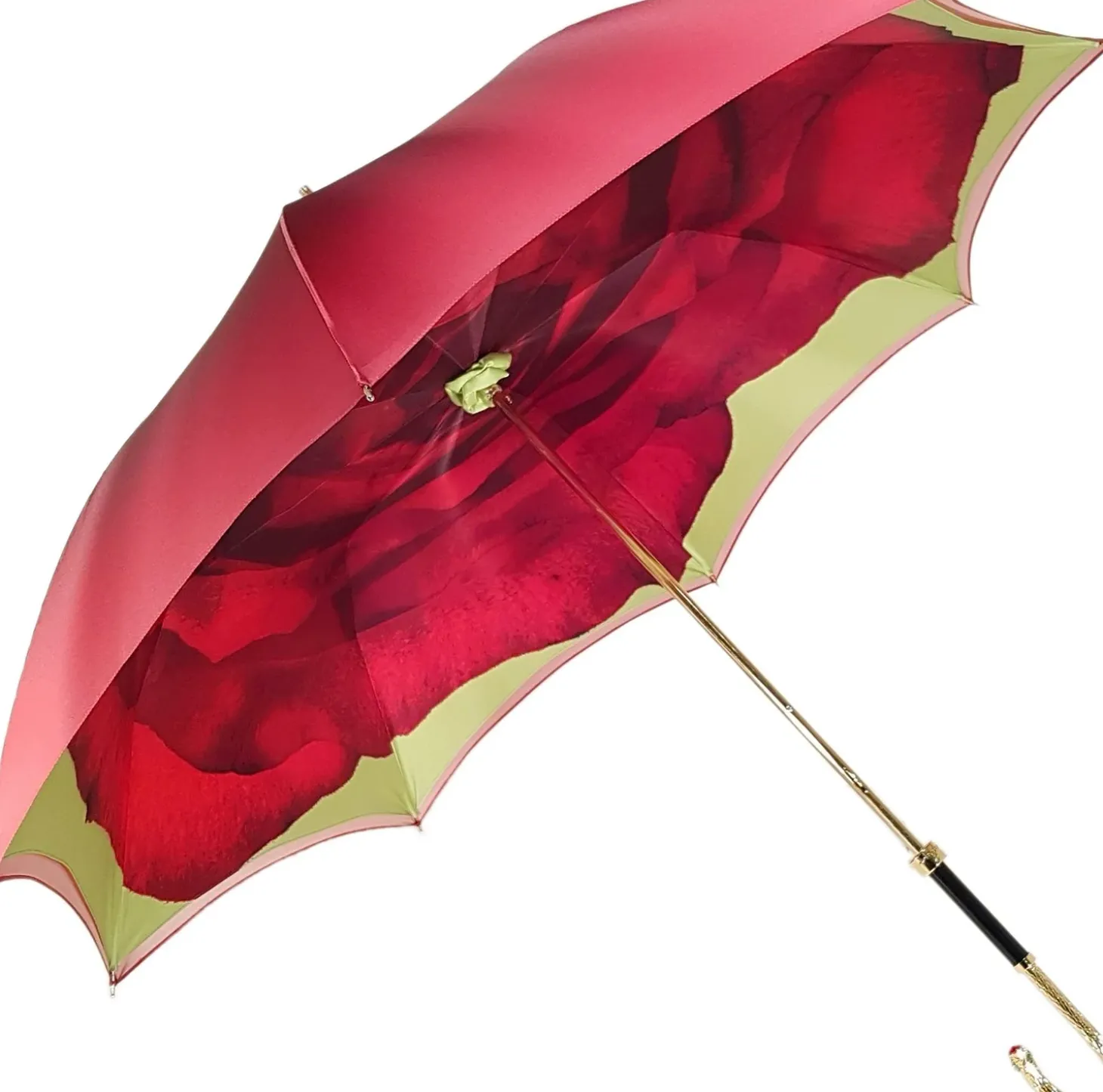 Beautiful Umbrella With Rose Design