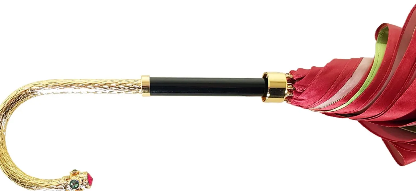 Beautiful Umbrella With Rose Design