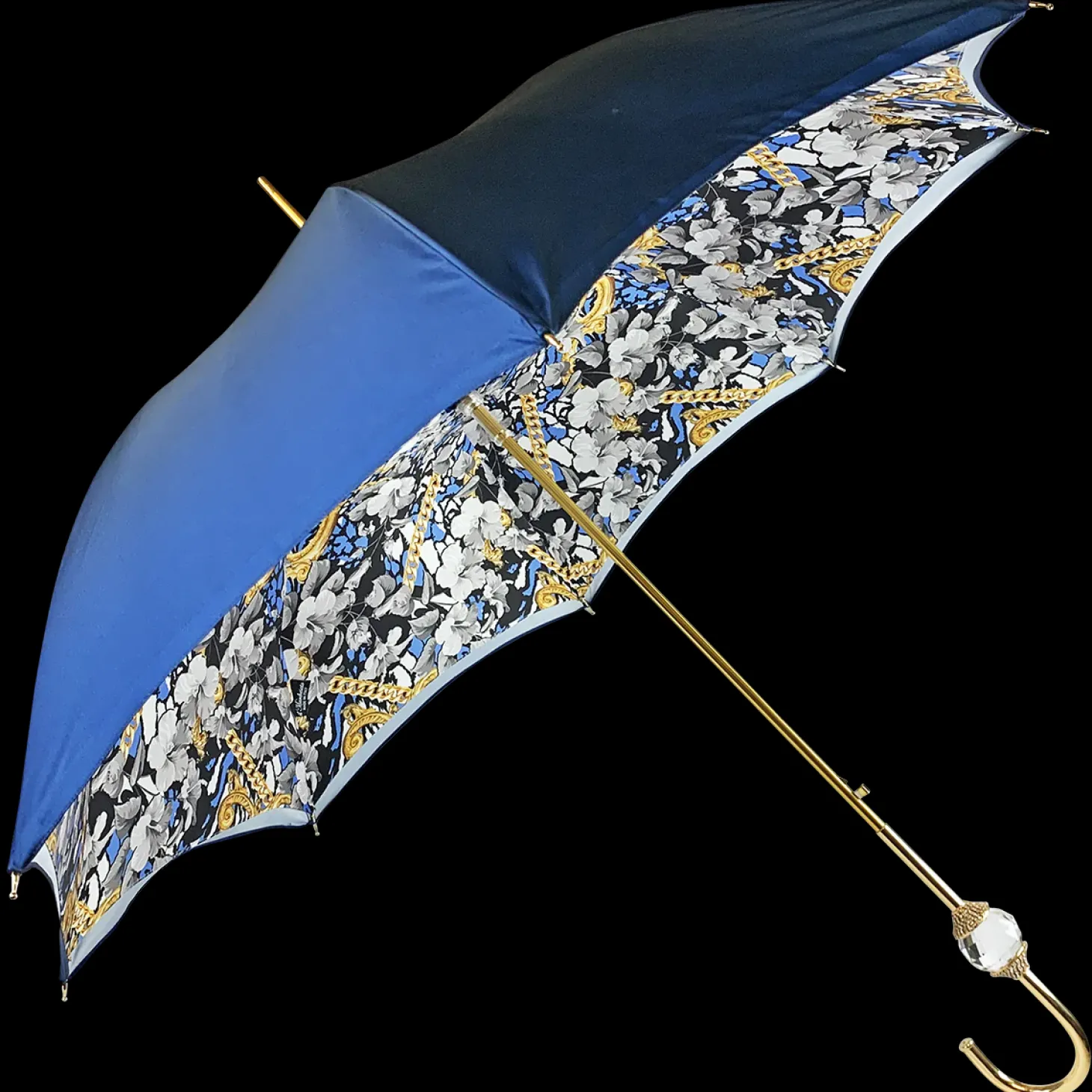 Beautiful Umbrella with Swarovski crystal sphere