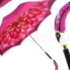 Beautifull Double Canopy Toucan Umbrella in a Luxurious Gradient Fuchsia Fashionable Umbrella