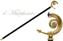 Beauty Collectible Walking Cane With Swarovski Sapphire