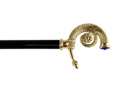 Beauty Collectible Walking Cane With Swarovski Sapphire