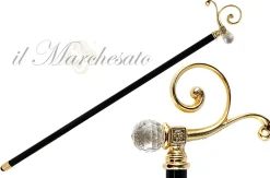 Beauty Collectible Walking Cane With Swarovski Crystal