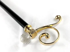 Beauty Collectible Walking Cane With Swarovski Crystal
