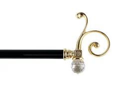 Beauty Collectible Walking Cane With Swarovski Crystal
