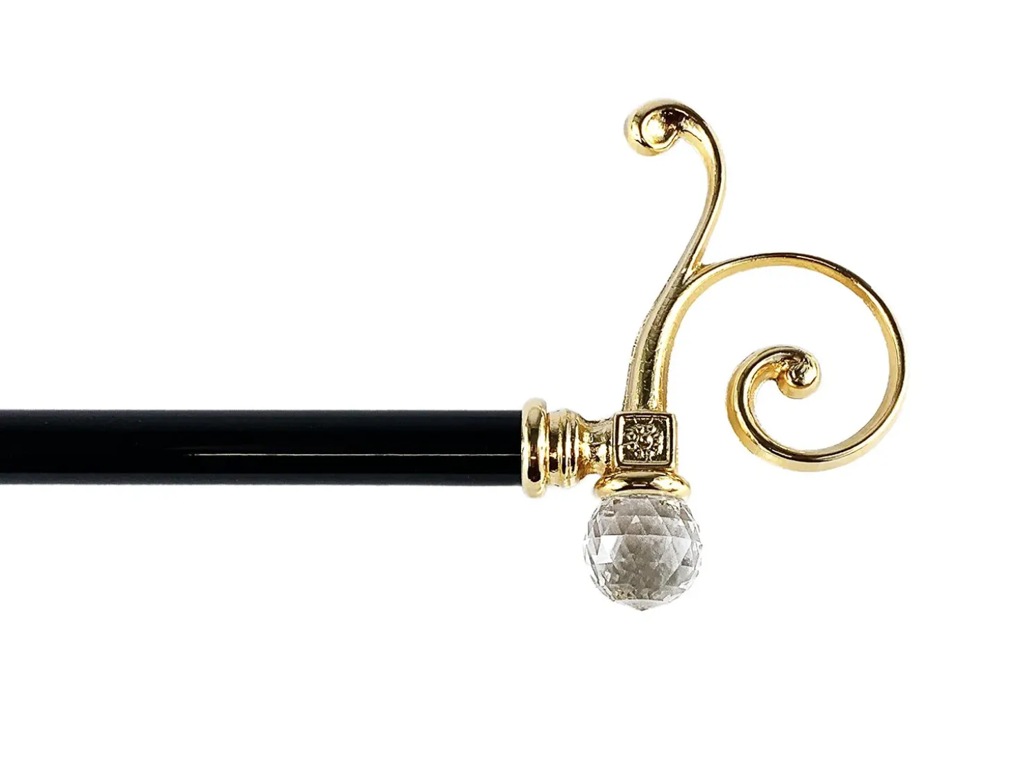 Beauty Collectible Walking Cane With Swarovski Crystal