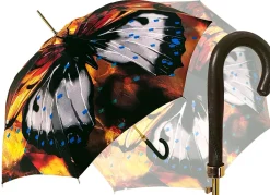 Big Butterfly Painted Umbrella