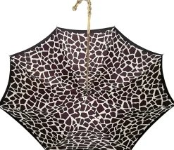 Black And White Pattern Plaid Double Cloth Umbrella