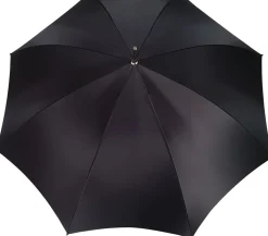 Black And White Pattern Plaid Double Cloth Umbrella