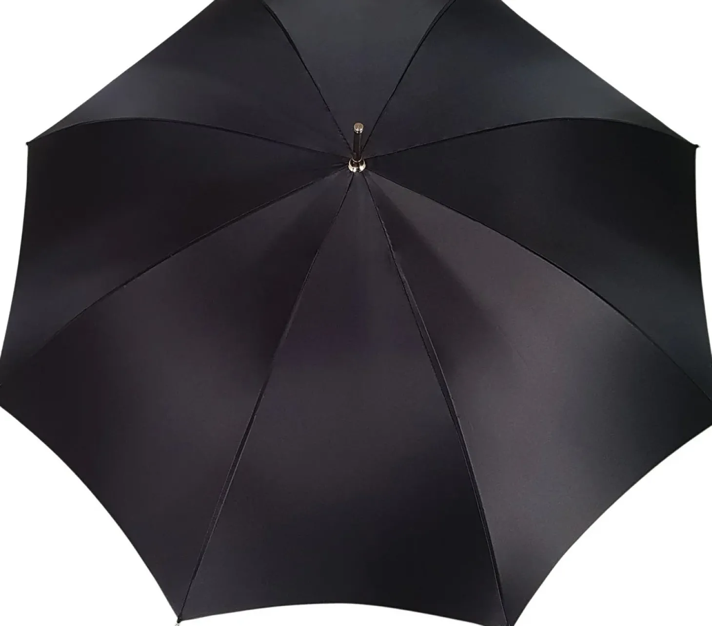 Black And White Pattern Plaid Double Cloth Umbrella