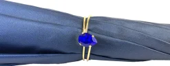 Blue Flowers Umbrella