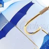Blue Women's Umbrella - Swarovski Cristals - Double Cloth Crystals Umbrellas