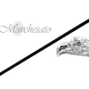 Bright Silver plated Hawk - il Marchesato collection
