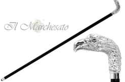 Bright Silver plated Hawk - il Marchesato collection