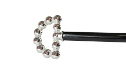 bright walking stick with spheres and crystals