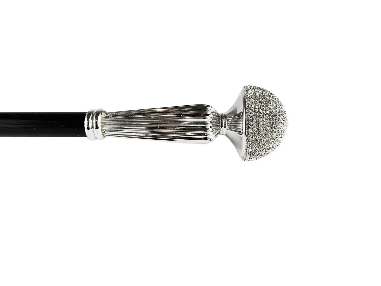 Brilliant Walking Stick Crystals Encrusted