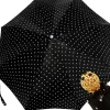 Compact Folding Polka Dot Umbrella