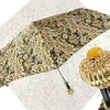 Cream paisley design with yellow stone
