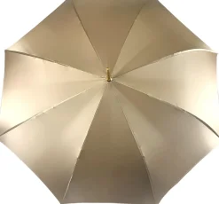 Creamy Leopard Print Umbrella, Double Cloth