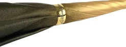 Double Cloth Gold Shaded Dahlia Umbrella