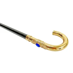 Elegant cane with Blue stone