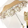Elegant cream with enamelled dog