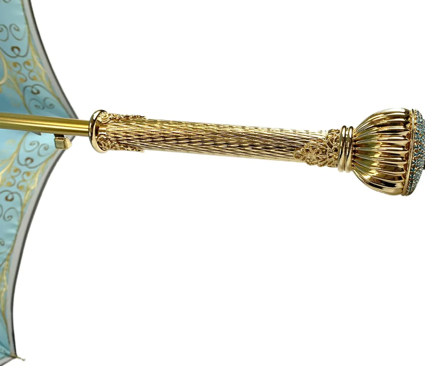 Elegant Gradient Gold Umbrella
