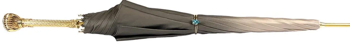 Elegant Gradient Gold Umbrella