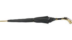 Elegant handcrafted umbrella with dragonfly