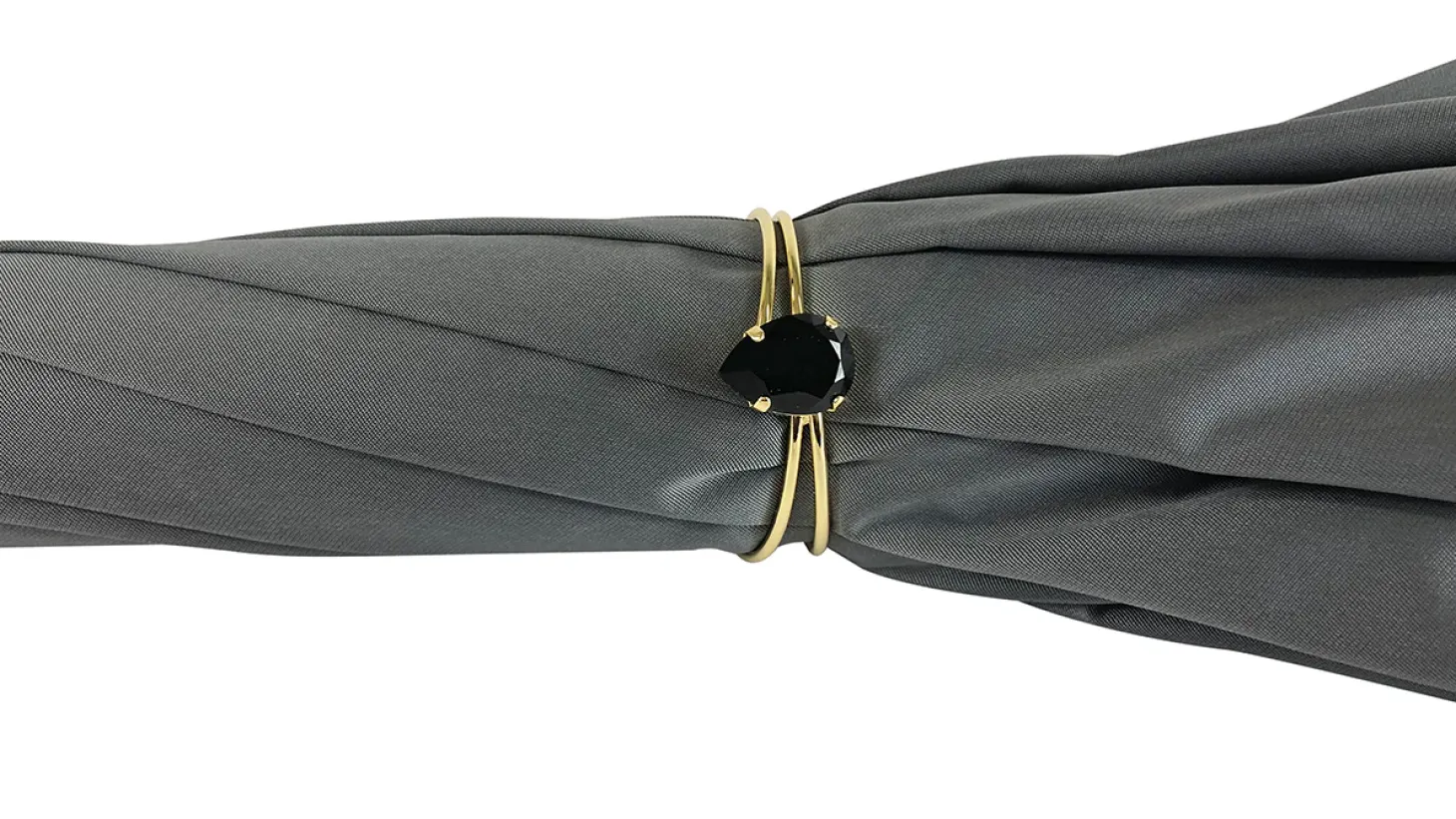 Elegant handcrafted umbrella with dragonfly