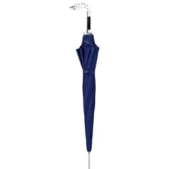 Elegant men's umbrella with silverplated 925 handle